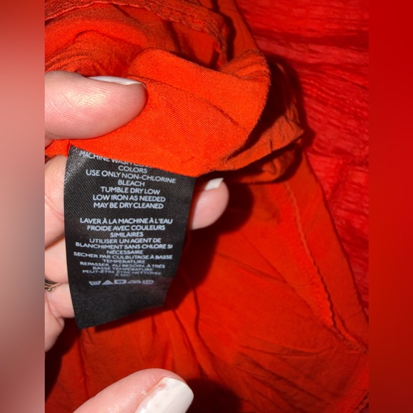 Anthropologie Tiered Puff-Sleeve
Maxi Dress size medium - Picture 6 of 6